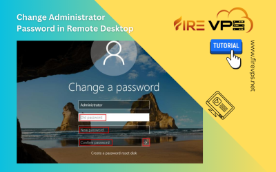 How to change Administrator password in Remote Desktop
