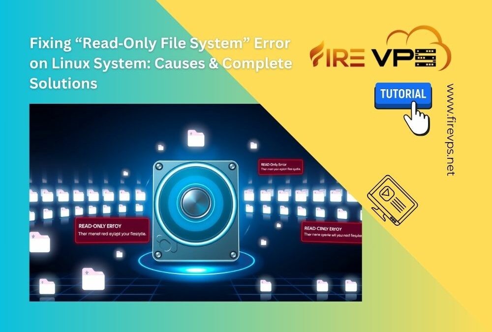 Fixing “Read‑Only File System” Error on Linux System: Causes & Complete Solutions